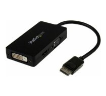 Adapter AV StarTech DisplayPort - HDMI - D-Sub (VGA) - DVI-D Black (DP2VGDVHD) | DP2VGDVHD | 0065030857208
