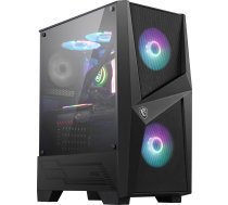 MSI MAG FORGE 100M Mid Tower Gaming Computer Case | 306-7G03R42-809 | 4719072676407 | OBUMISOBU0010