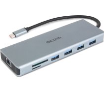 DICOTA USB-C 13-in-1 Dock 4K HDMI/DP PD 100W | D32065 | 7640239421424