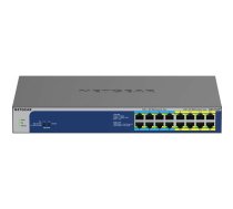 Netgear GS516UP 16x Gigabit 10/100/1000MBit Ultra60 PoE+ | GS516UP-100EUS | 606449149746
