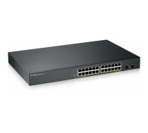 Zyxel GS1900 24HPV2-EU0101F 24xGbE L2 PoE Smart 170W Rackmount | GS190024HPV2-EU0101F | 4718937609505