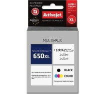 Tusz Activejet Tusz AH-M650RX CMYK Premium (HP 650 CZ101/CZ102) | AH-M650RX | 5901443111054