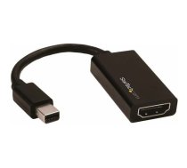 Adapter AV StarTech DisplayPort Mini - HDMI Black (MDP2HD4K60S) | MDP2HD4K60S | 0065030865838