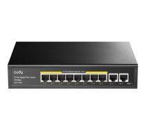 Cudy GS1010PE network switch Gigabit Ethernet (10/100/1000) Power over Ethernet (PoE) Black | 6971690791421 | 6971690791421