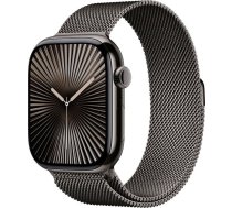 APPLE Watch Series 10 GPS + Cellular 46mm Slate Titanium Case with Slate Milanese Loop - S/M | MC7R4QF/A | 0195949896507