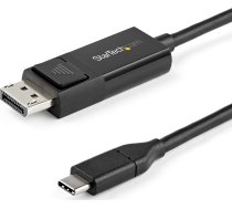 Kabel USB StarTech USB-C - DisplayPort 1.2 m Black (CDP2DP2MBD) | CDP2DP2MBD | 0065030886802