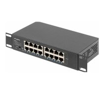 Lanberg switch 16x 1GB unmanaged rack 10"/19" | RSGE-16 | 5901969429015 | NULAGSW16000001