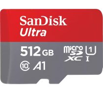 SanDisk Ultra microSDXC 512GB Android 150MB/s A1 UHS-I + Adapter | SDSQUAC-512G-GN6MA | 6196592005722