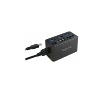 LogiLink USB 3.0 Hub with all in one card reader | CR0042 | 4052792048698