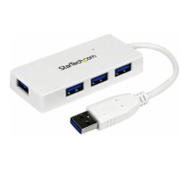 StarTech SuperSpeed Mini 4x USB-A 3.0 (ST4300MINU3W) | ST4300MINU3W | 0065030850957