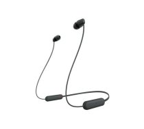 Sony Słuchawki WI-C100 czarne | WIC100B.CE7 | 4548736133877