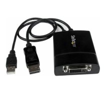 Adapter AV StarTech DVI-D - DisplayPort + USB-A Black (DP2DVID2) | DP2DVID2 | 065030848749
