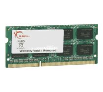 G.Skill SODIMM, DDR3, 4 GB, 1600 MHz, CL11 (F312800CL11S4GBSQ) | F312800CL11S4GBSQ | 4711148597715