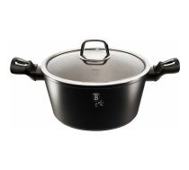 Berlinger Haus Garnek z pokrywką 24 cm 4.1 L Black Silver Collection BH/1852 | BH-1852 | 5999056791558