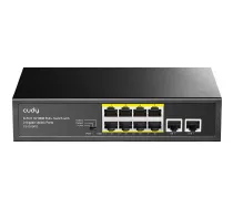 Cudy FS1010PG network switch Fast Ethernet (10/100) Power over Ethernet (PoE) Black | FS1010PG | 6971690791254