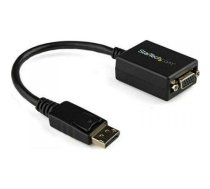 Adapter AV StarTech DisplayPort - D-Sub (VGA) Black (DP2VGA2) | DP2VGA2