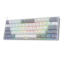 Redragon K617 Fizz RGB white/grey | K617-RGB white gray | 6950376706799 | KL-G-RDRG-062