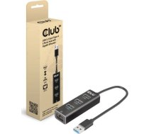 Club 3D Club3D Rozbočovač, USB-A 3.2 Gen1 na 3x USB 3.1, Gigabit Ethernet | CSV-1430a | 8719214472801