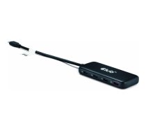 Club 3D Club3D USB-Hub Typ C > 4x USB Typ C 10Gbps + 100W PD St/Bu retail | CSV-1548 | 8719214472962