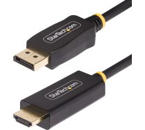 Kabel StarTech DisplayPort - HDMI 1 m Black (3F-DP-HDMI-4K60-HDR) | 3F-DP-HDMI-4K60-HDR | 0065030901840