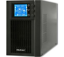 Qoltec UPS On-line Pure Sine Wave 1kVA 800W LCD USB | 53042 | 5901878530420 | AUQOLO2T0053042