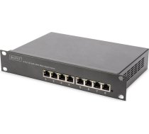 DIGITUS 8-Port Gigabit 80W PoE Managed Black | DN-95331 | 4016032464365