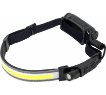 AWTools AWTOOLS LATARKA CZOŁOWA BRIGHTBAR LED Z CZUJNIKIEM RUCHU BLACK LINE | AW17609BL | 5903678624323