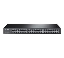 TP-Link TL-SG1048 Unmanaged Gigabit Ethernet (10/100/1000) 1U Black | TLSG1048 | 1210002611381