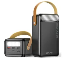 AWEI Powerbank P101K 22,5W 60000mAh black | P101K | 6954284019040 | AK-MOB-AWEI-005