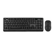Klawiatura + mysz A4Tech A4tech Bezprzewodowy zestaw klawiatury i myszy FG1012S, CZ/SK, Black | FG1012S-BK | 4711421968928