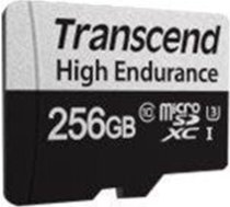 CARD microSD Card 256GB Transcend SDXC USD350V w/adapter | TS256GUSD350V | 0760557850793