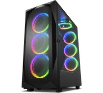 Sharkoon REV300 ATX/E-ATX 2xGlas Black | 4044951032129 | 4044951032129