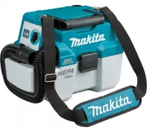 Makita DVC750LZX1 dust extractor Blue, White 7.5 L 55 W | DVC750LZX1 | 0088381870481