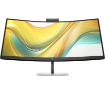 HP 534pm Series 5 Pro WQHD USB-C Curved Conferencing PVC Free - 34" 3440x1440 WQHD 400-nit AG, VA, USB-C(100W/15W)/HDMI/DisplayPort, 3x USB-A, speakers, 5MP webcam, RJ-45 LAN, height adjustable/tilt/swivel, 3 years (replaces E34m) | 9E0Z2A5#ABB | 197961413670