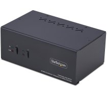 StarTech.com Limited STARTECH.COM 2-Port Dual- KVM DisplayPort und HDMI 4K 60Hz 5Gbps USB-Hub 2x USB-HID Hybrid KVM/Umschalter | P2ADDH462-KVM-SWITCH | 0065030909129
