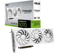 ASUS PRIME GeForce RTX 5070 OC Edition White 12GB DDR7, 1xHDMI, 3xDP | PRIME-RTX5070-O12G-WHITE | 4711636046121