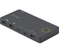 StarTech 2 PORT HYBRID USB-C KVM SWITCH 2 PORT HYBRID USB-C KVM SWITCH | SV221HUC4K | 0065030891820