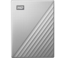 Western Digital 2,5" WD My Passport Ultra Mac 5TB Silver USB-C/USB3.0 HDD 6,4cm 2,5Zoll Metal finish RTL portable extern | WDBPMV0050BSL-WESN | 718037871561