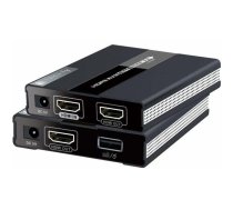 Techly Techly 104790 KVM Extender HDMI+USB po skrętce Cat6, do 60m, 1080p 60Hz | 104790 | 8051128104790
