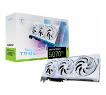 Graphics card MSI 912-V531-057 | GeForce RTX 5070 Ti 16G GAMING TRIO OC WHITE | 4711377301060