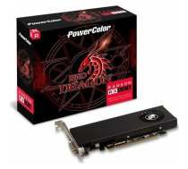 RX 550 4GB PowerColor Red Dragon Radeon LP DDR5 | AXRX 550 4GBD5-HLE | 4713436173960