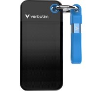 2TB Verbatim Pocket USB 3.2 Typ-C Black-blau | 32195 | 0023942321958