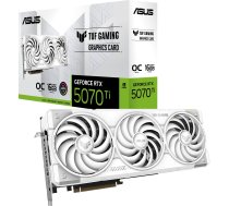 Asus TUF Gaming GeForce RTX 5070 Ti OC White 16GB GDDR7 DLSS4 (TUF-RTX5070TI-O16G-WHITE-GAMING) | TUF-RTX5070TI-O16G-WHITE-GAMING | 199291066335