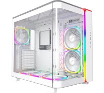 Montech KING 95 PRO, Tempered Glass, ARGB, White | KING95PROW | 4710562745948