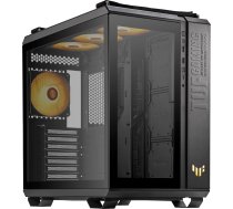 ASUS TUF Gaming GT502 Plus Black ATX Midi-Tower Gaming Case with Glass Window | 90DC0090-B19010 | 4711081800439 | 2A28-01R