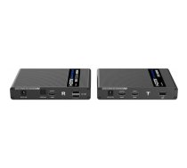 Kabel PremiumCord HDMI 2.0 KVM extender Ultra HD 4kx2k@60Hz na 70m z przesyłem USB | khext70-4 | 8592220021047