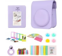 Pokrowiec LoveInstant Akcesoria do FujiFilm INSTAX Mini 12 Purple | SB7575 | 5904647815612