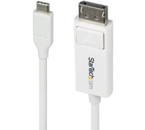 StarTech CDP2DP2MBW adapter kablowy 1,9 m DisplayPort USB Type-C White | CDP2DP2MBW | 0065030911948
