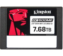 Kingston Technology 7680G DC600ME (Mixed-Use) 2.5" Enterprise SATA SSD | SEDC600ME/7680G | 0740617347302