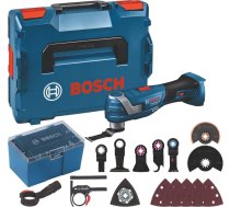 Bosch Powertools Akku-Multi-Cutter GOP 18V-34 Solo Professional, 18Volt (blau/Black, ohne Akku und Ladegert, L-BOXX + Zubehr-Box) | 06018G2002 | 4059952606859